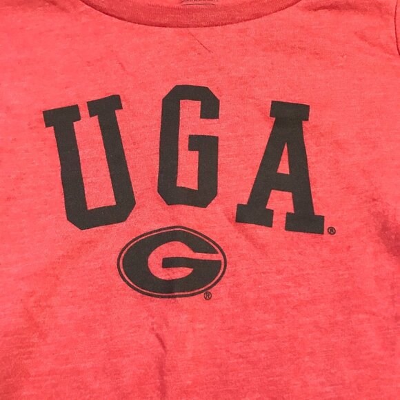 National Collegian UGA Bulldogs Long Sleeve T-Shirt Girls Small University of GA - Picture 5 of 7